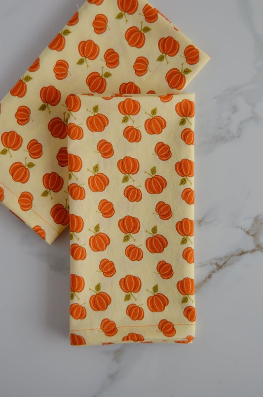 Classic Pumpkin Napkins, Set of 4